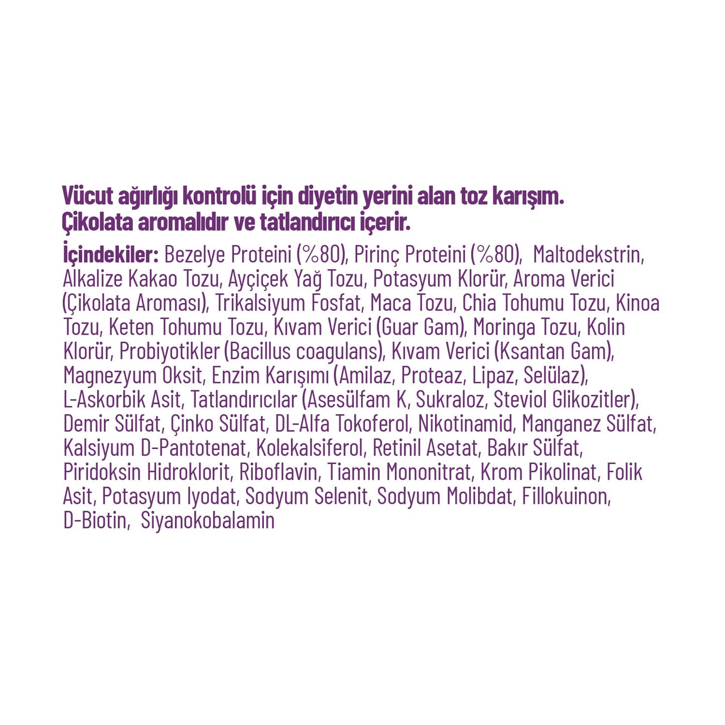 Femme Protocol All in One Öğün Tozu Bold Cocoa 600g – 10 Servis