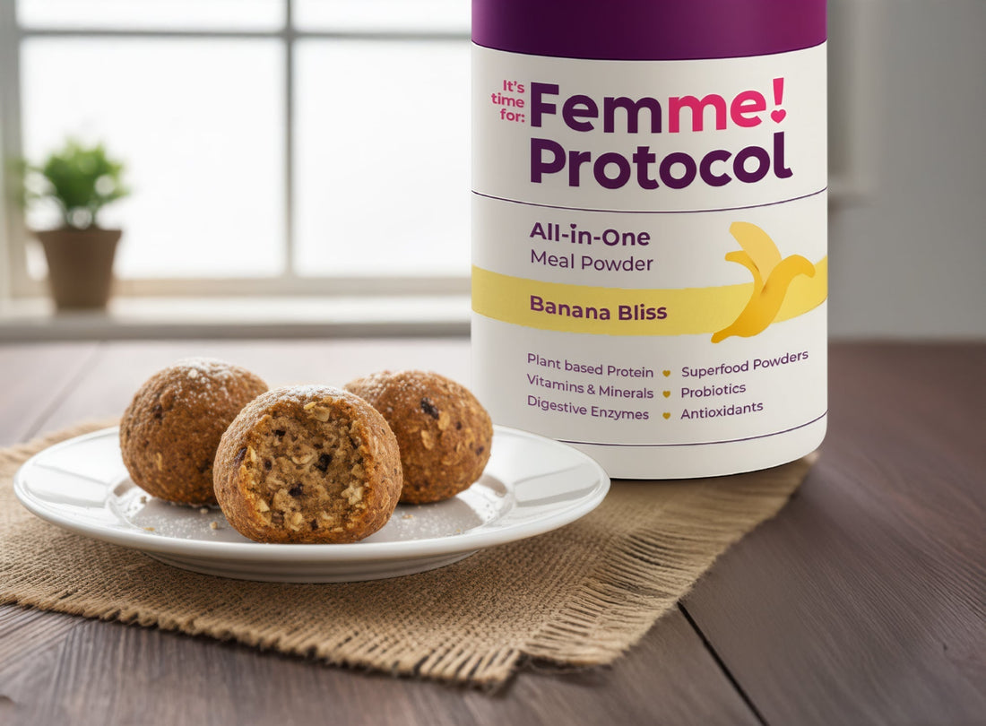 Banana Oat Protein Balls