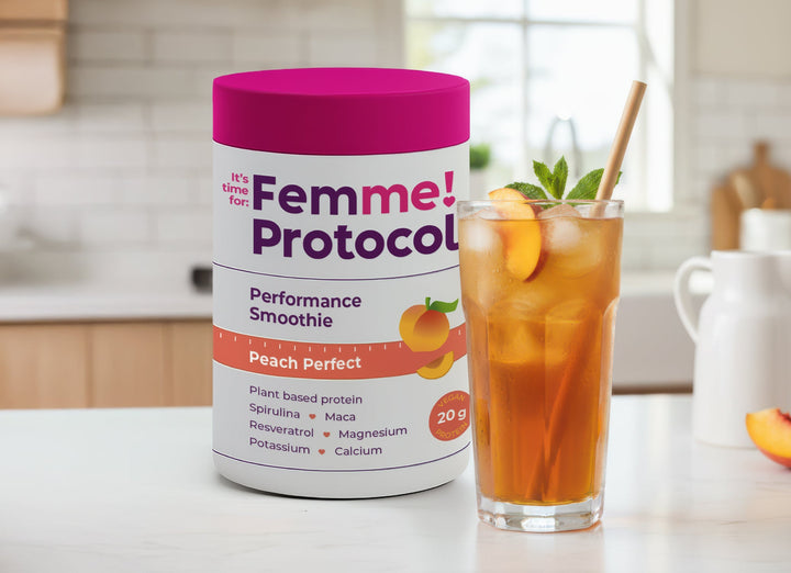 Iced Peach Protein Tea Tarifi