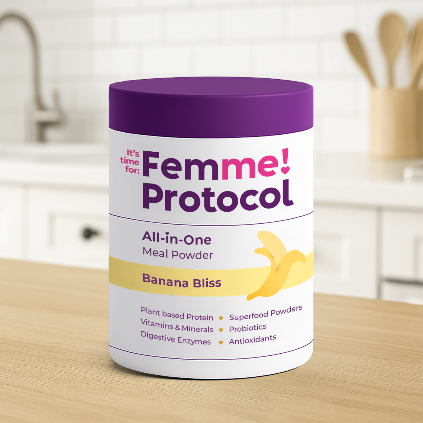 Femme Protocol All in One Meal Powder Banana Bliss
