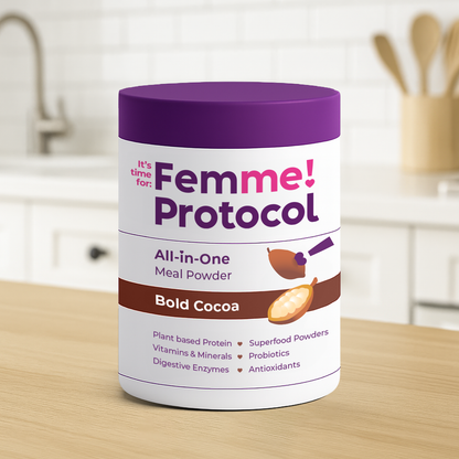 Femme Protocol All in One Meal Powder Bold Cocoa