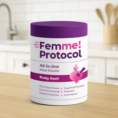 Femme Protocol All in One Meal Powder Ruby Root