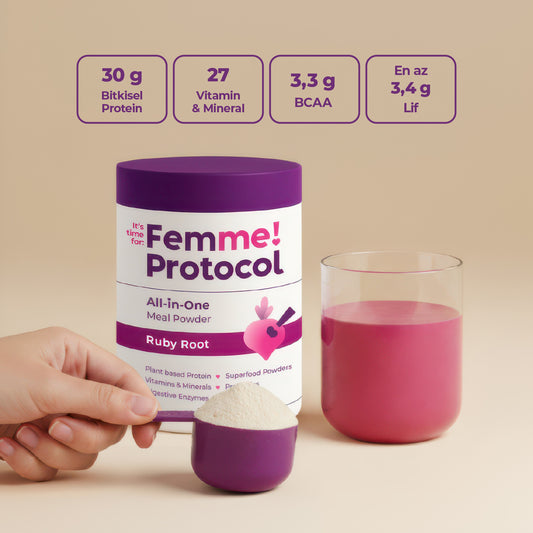 Femme Protocol All in One Meal Powder Ruby Root