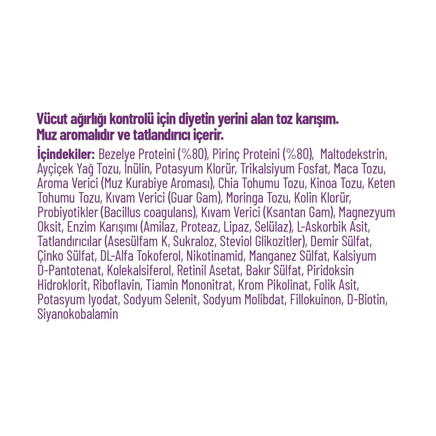 Femme Protocol All in One Meal Powder Banana Bliss