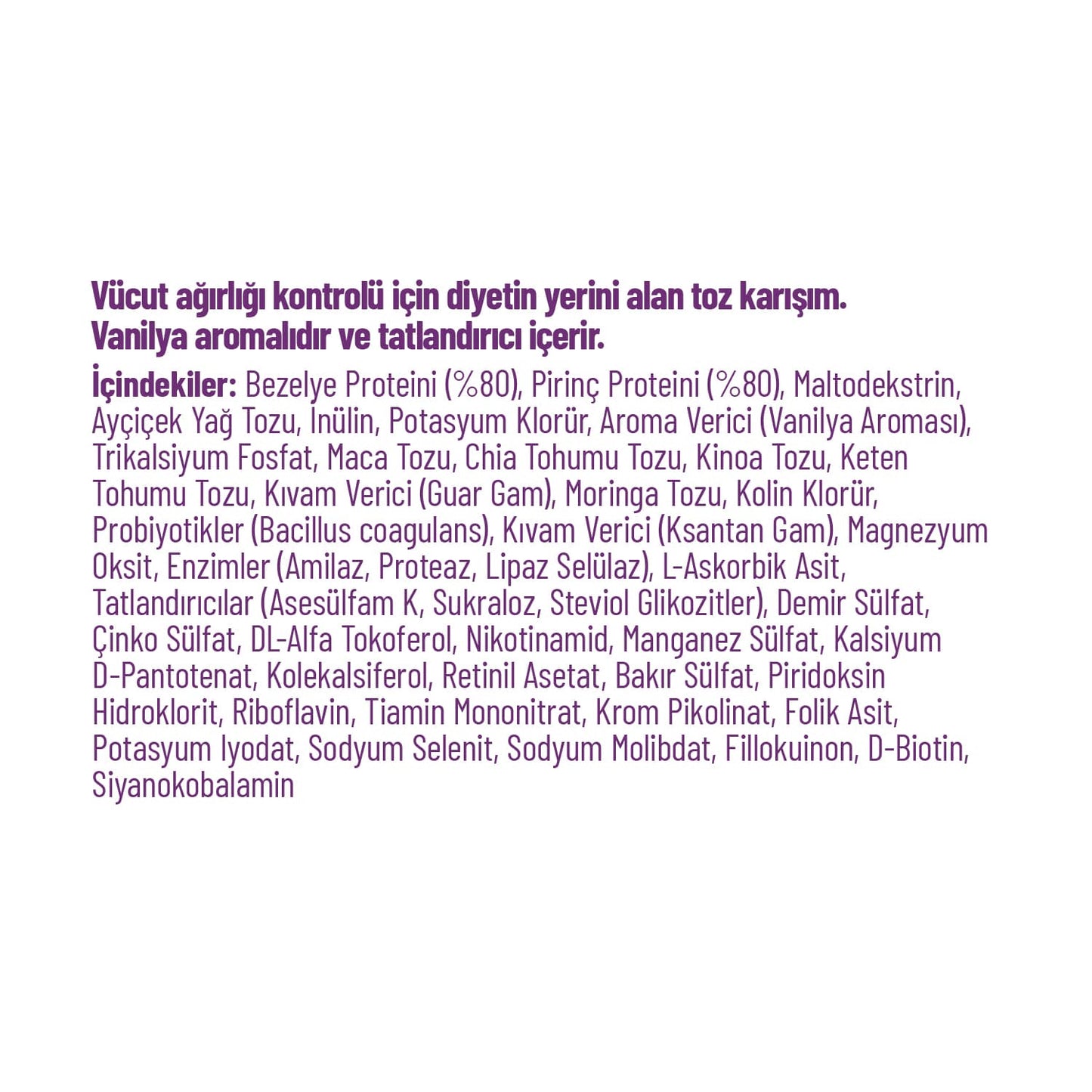 Femme Protocol All in One Meal Powder Cool Vanilla