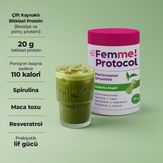 Femme Protocol Performance Smoothie Matcha Magic