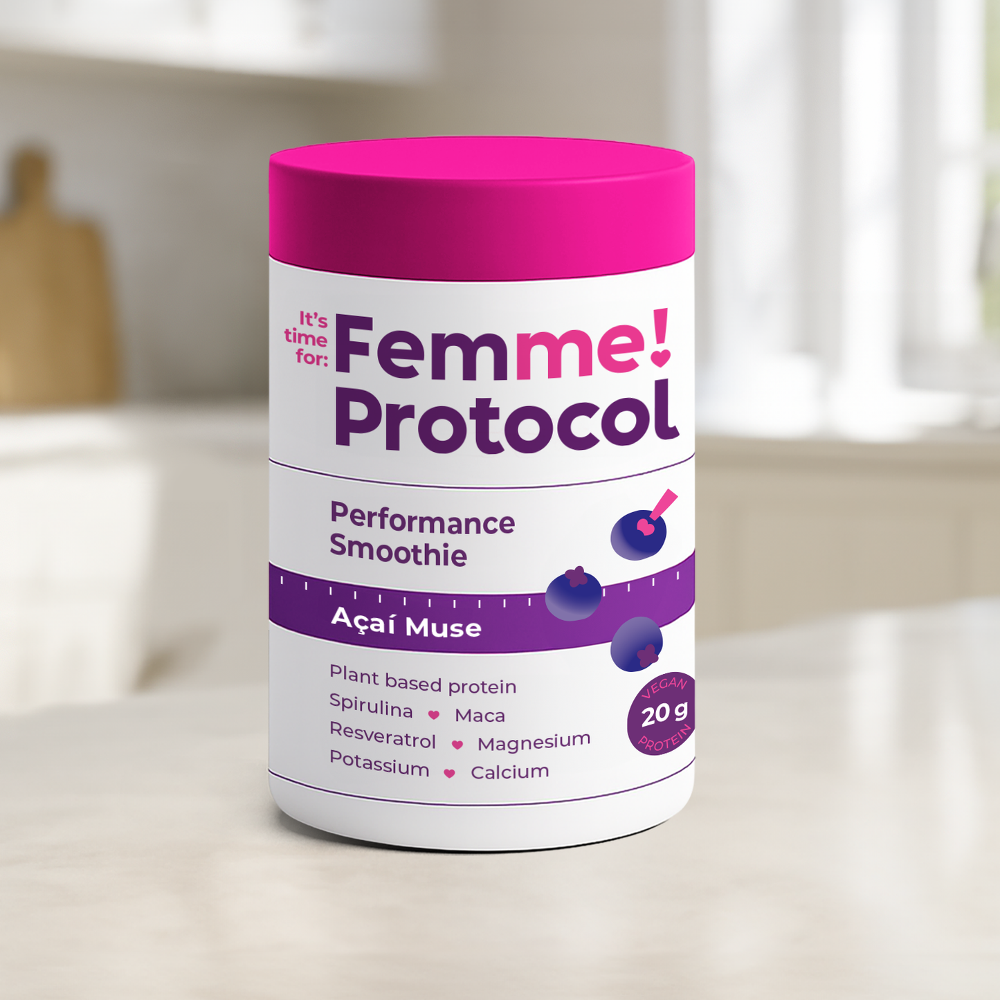 Femme Protocol Performance Smoothie Acai Muse