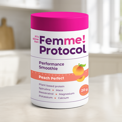 Femme Protocol Performance Smoothie Peach Perfect