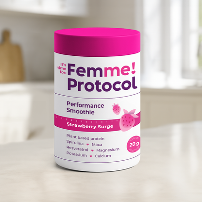 Femme Protocol Performance Smoothie Strawberry Surge