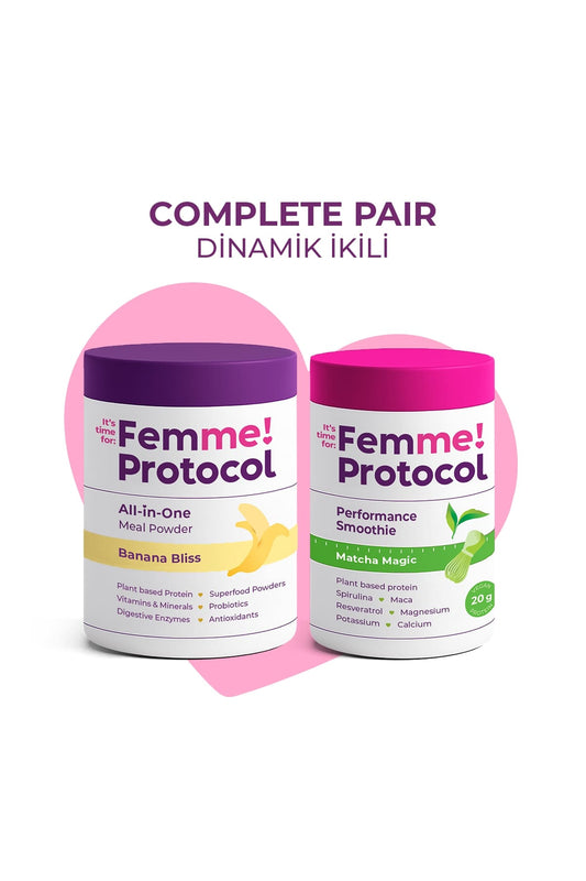 Complete Pair Dinamik İkili: Banana Bliss + Matcha Magic
