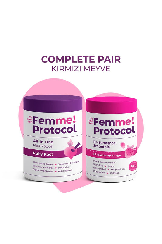 Complete Pair Kırmızı Meyve: Ruby Root + Strawberry Surge