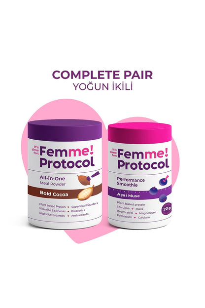 Complete Pair Yoğun İkili: Bold Cocoa + Acai Muse