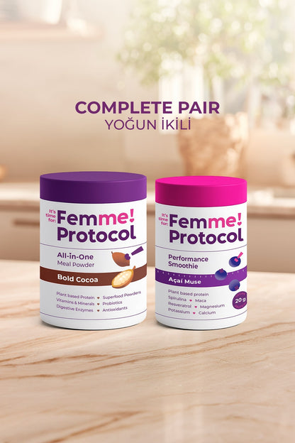Complete Pair Yoğun İkili: Bold Cocoa + Acai Muse