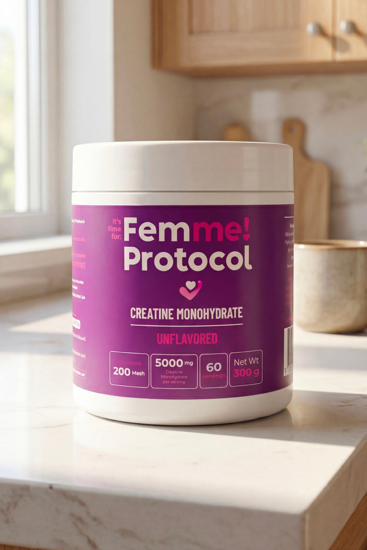 Femme Protocol Creatine Monohydrate - 300 g - 60 servis