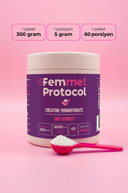 Femme Protocol Creatine Monohydrate - 300 g - 60 servis