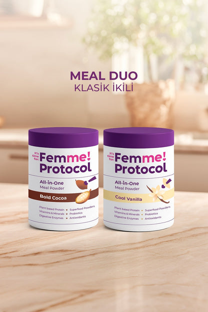 Meal Duo Klasik İkili: Bold Cocoa + Cool Vanilla