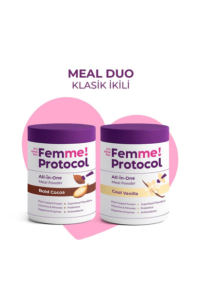 Meal Duo Klasik İkili: Bold Cocoa + Cool Vanilla