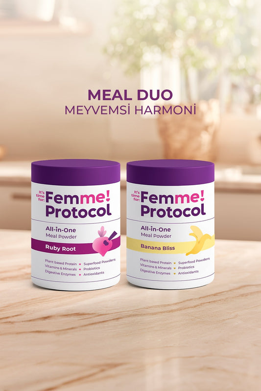 Meal Duo Meyvemsi Harmoni: Ruby Root + Banana Bliss